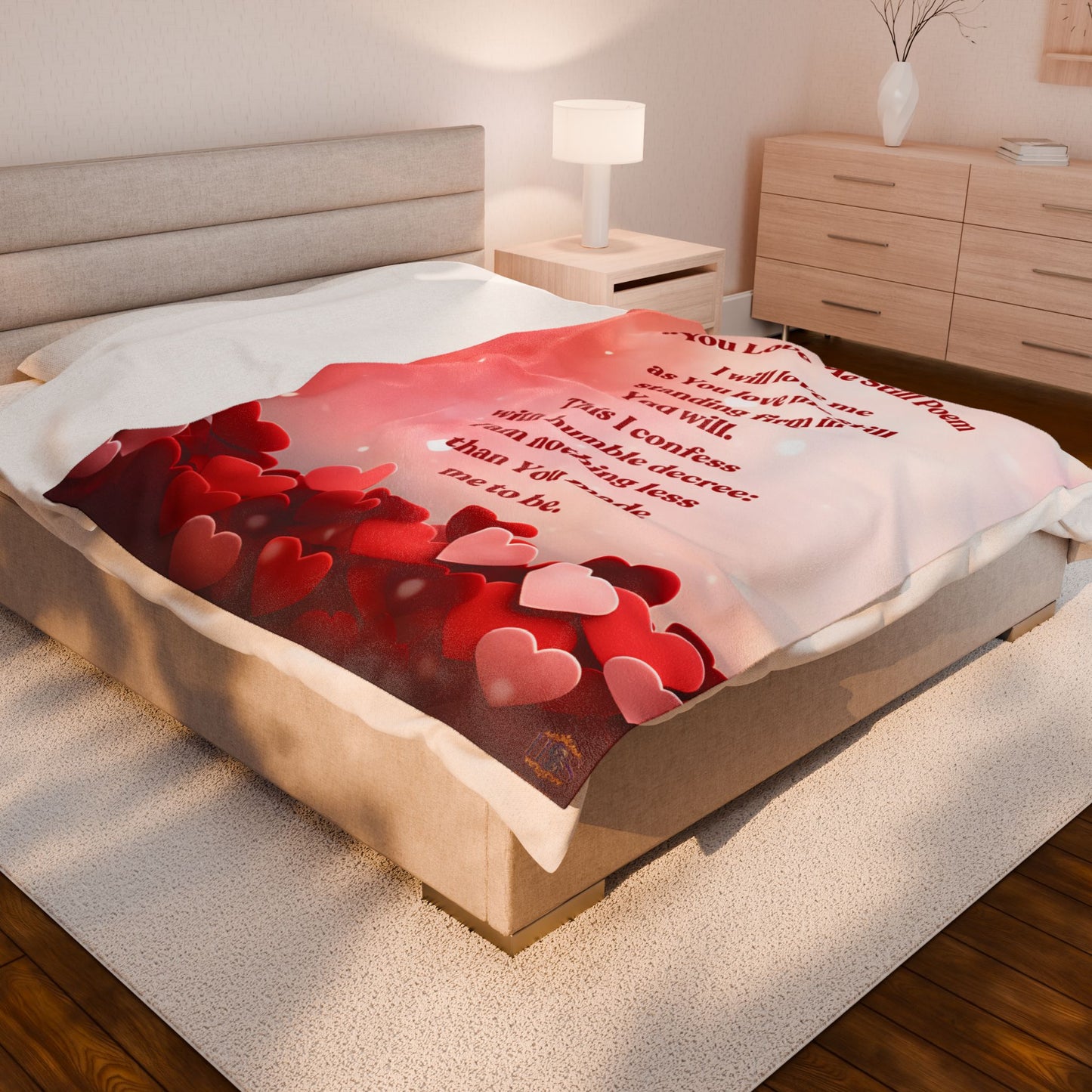 “You Love Me Still” Velveteen Blanket