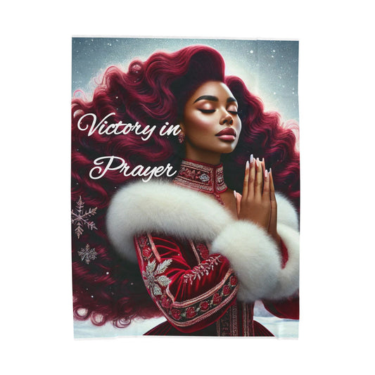 Plush Blanket - Christian Women - The Lord Will Never Leave You