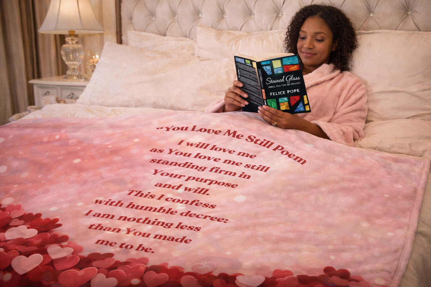 “You Love Me Still” Velveteen Blanket