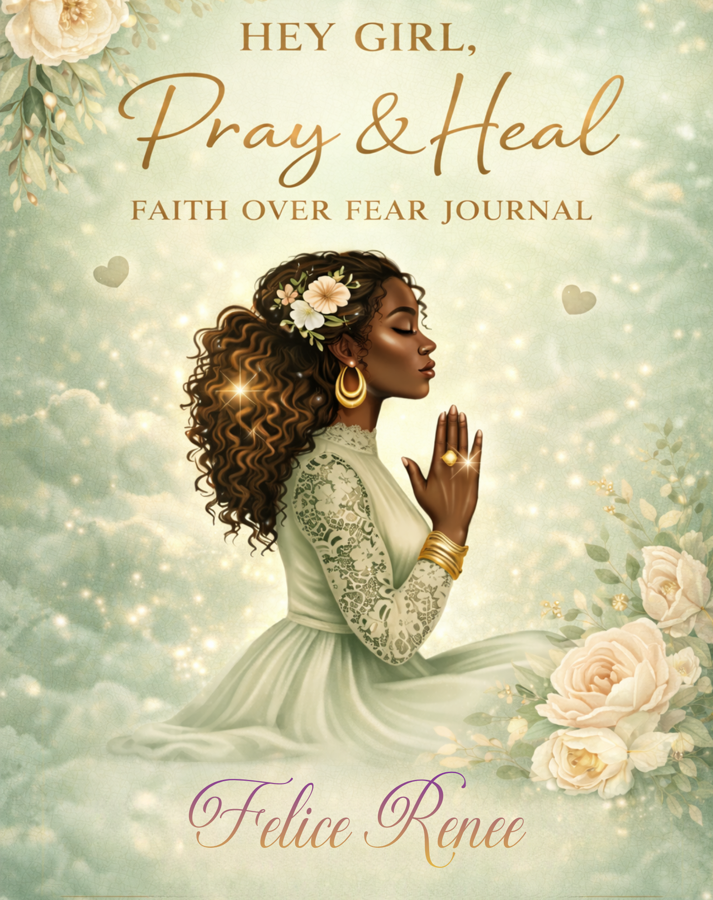Hey Girl Heal & Prayer Journal Sage Green