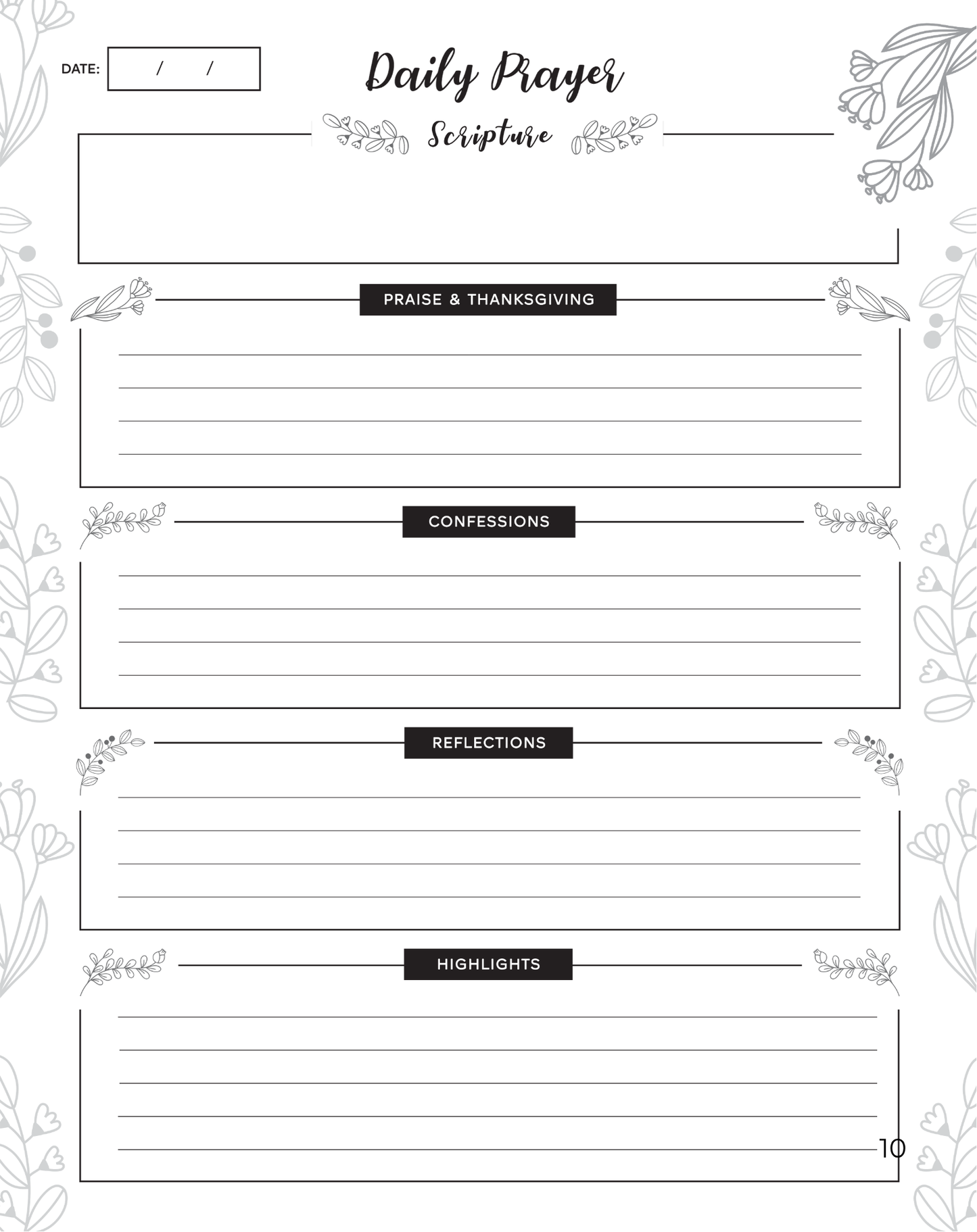 Hey Girl Heal & Prayer Journal Sage Green